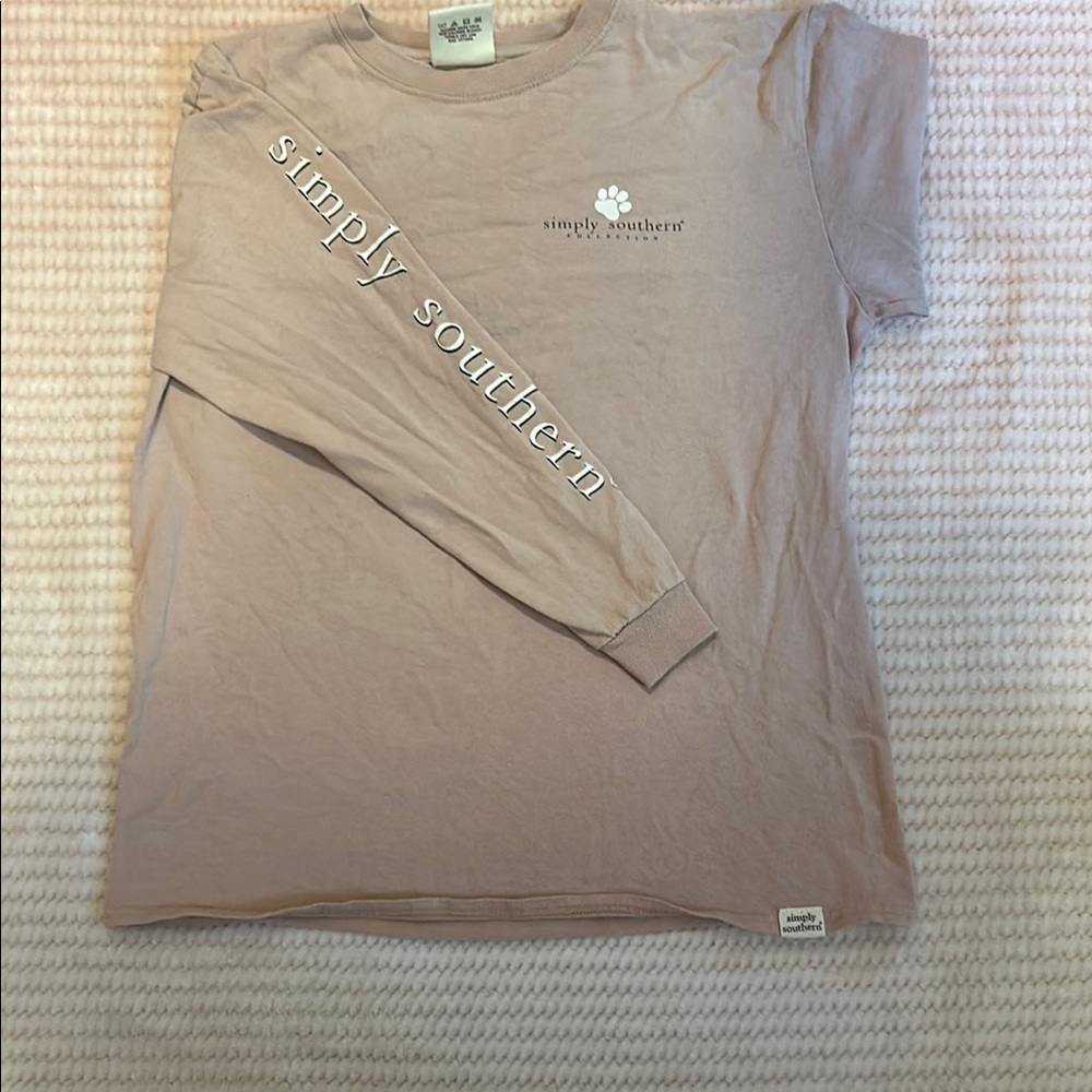 Simply Southern Long Sleeve Shirt - Pink